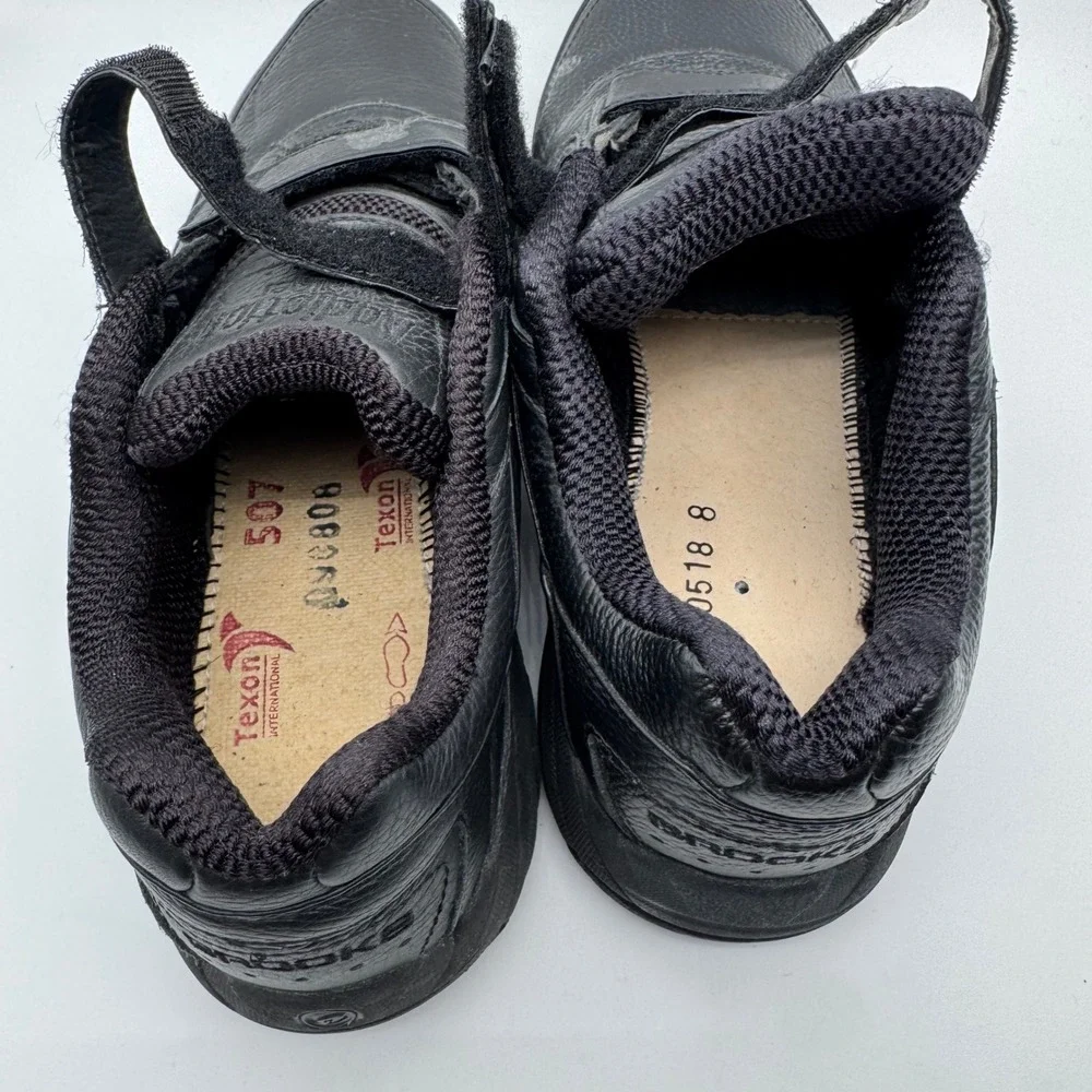 Brooks Addiction Walker V-Strap 12.5 Extra Wide 4E Black‎ Leather 1100404E001